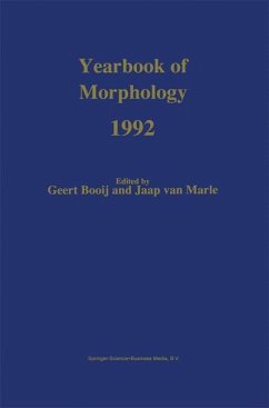 Yearbook of Morphology 1992 - Booij, G. / van Marle, J. (Hgg.)