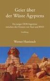 Geier über der Wüste Ägyptens