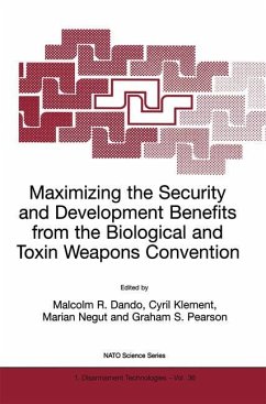 Maximizing the Security and Development Benefits from the Biological and Toxin Weapons Convention - Dando, Malcolm R. / Klement, Cyril / Negut, Marian / Pearson, G.S. (Hgg.)