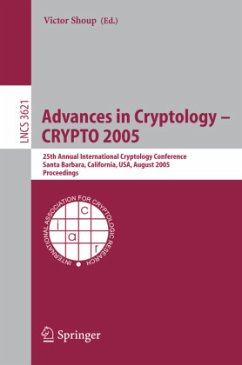 Advances in Cryptology - CRYPTO 2005 - Shoup, Victor (ed.)