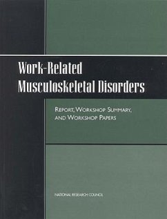 Work-Related Musculoskeletal Disorders - National Research Council; Division of Behavioral and Social Sciences and Education; Board on Human-Systems Integration; Steering Committee for the Workshop on Work-Related Musculoskeletal Injuries the Research Base