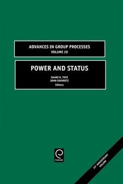 Power and Status - Thye, Shane R / Skvoretz, John (eds.)