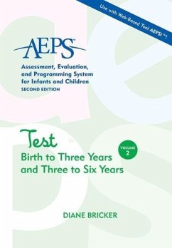 AEPS Test Birth to Three Years and Three to Six Years - Bricker, Diane; Capt, Betty; Pretti-Frontczak, Kristie; Johnson, Joann; Slentz, Kristine; Straka, Elizabeth; Waddell, Misti