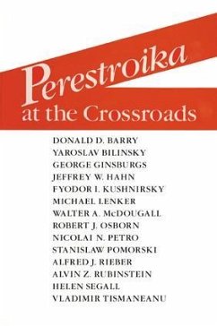 Perestroika at the Crossroads - Rieber, Alfred J; Rubinstein, Alvin Z