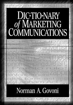 Dictionary of Marketing Communications - Govoni, Norman A.P.