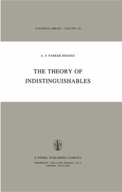 The Theory of Indistinguishables - Parker-Rhodes, A. F.