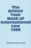 The British Year Book of International Law 1988: Fifty-Ninth Year of Issue Volume 59