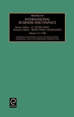 European Monetary Union Banking Issues - Finel-Honigman, I. (ed.)