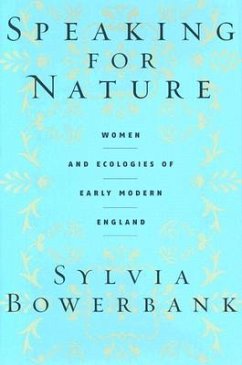 Cover Speaking for Nature