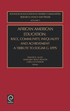 African American Education - Allen, Walter R / Spencer, Margaret Beale / O'Connor, Carla (eds.)