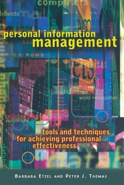 Personal Information Management - Etzel, Barbara; Thomas, Peter