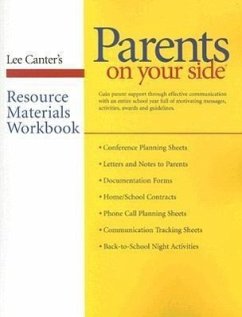 Parents on Your Side Resource Materials Workbook - Canter, Lee