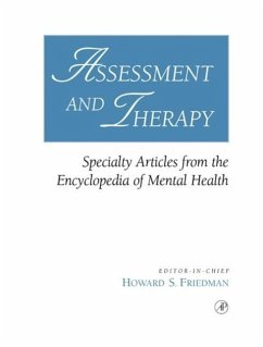 Assessment and Therapy - Friedman, Howard S. (ed.)