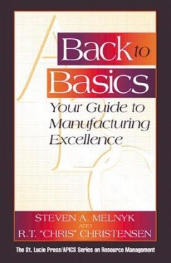 Back to Basics - Melnyk, Steven A; Christensen, R T Chris
