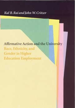 Affirmative Action and the University - Rai, Kul B; Critzer, John W