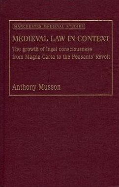 Medieval Law in Context - Musson, Anthony