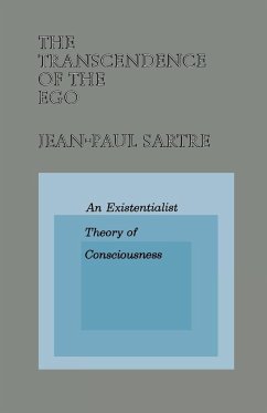 The Transcendence of the Ego - Sartre, Jean-Paul