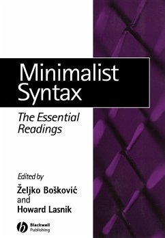 Minimalist Syntax Essentia Rea - Boskovic; Lasnik