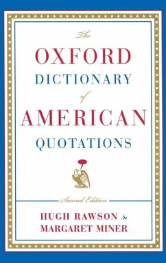 The Oxford Dictionary of American Quotations - Rawson