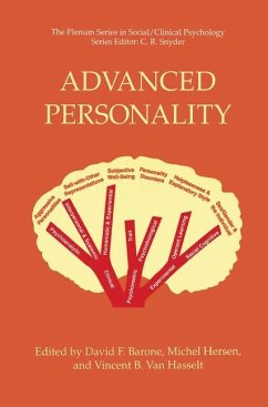 Advanced Personality - Barone, David F. / Hersen, Michel / Van Hasselt, Vincent B. (Hgg.)