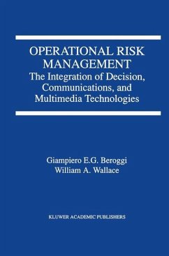 Operational Risk Management - Beroggi, Giampiero E.G.;Wallace, W. A.