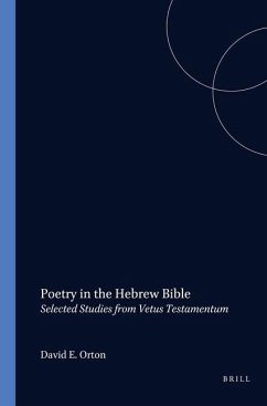 Poetry in the Hebrew Bible Cover Poetry in the Hebrew Bible