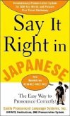 Say It Right in Japanese