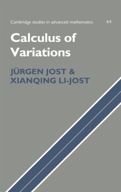 Calculus of Variations - Jost, Jurgen; Li-Jost, Xianqing