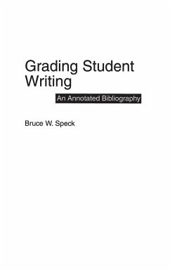 Grading Student Writing - Speck, Bruce