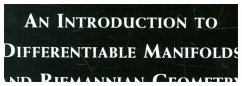 Cover An Introduction to Differentiable Manifolds and Riemannian Geometry, Revised