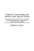 Cognitive Counseling and Persons with Special Needs