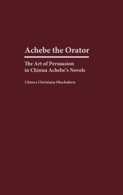 Cover Achebe the Orator