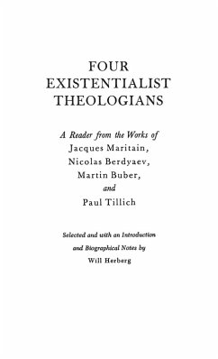 Cover Four Existentialist Theologians