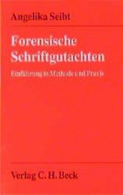 Cover Forensische Schriftgutachten