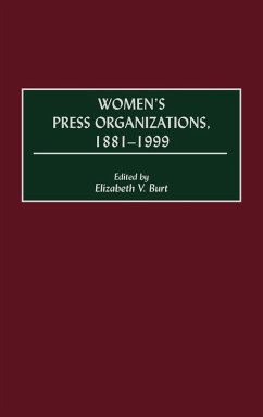 Cover Women's Press Organizations, 1881-1999