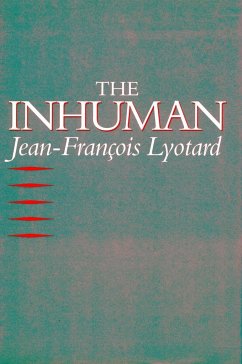 Inhuman - Lyotard, Jean-François