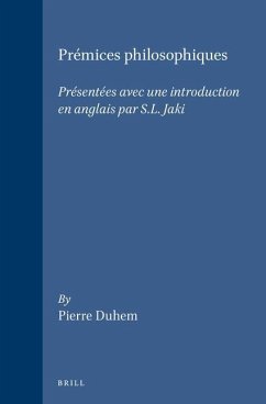 Prémices Philosophiques - Duhem, Pierre