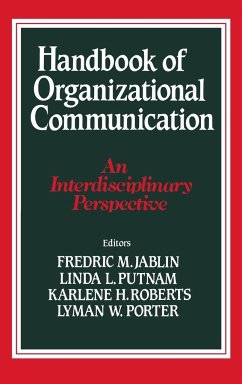 Handbook of Organizational Communication - Jablin, Frederic M; Putnam, Linda L; Roberts, Karlene