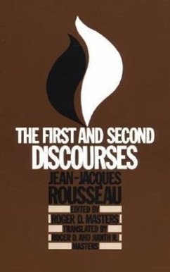 The First and Second Discourses - Masters, Roger D