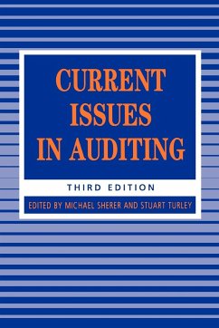 Current Issues in Auditing - Sherer, Michael J / Turley, W Stuart (eds.)