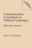 Communication Consultants in Political Campaigns