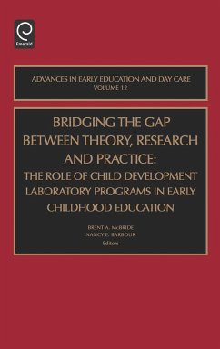 Bridging the Gap Between Theory, Research and Practice - McBride, Brent A / Barbour, Nancy E (eds.)