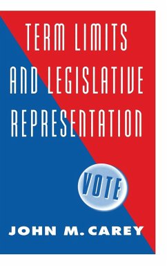 Term Limits and Legislative Representation - Carey, John M.