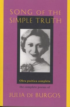 Song of the Simple Truth - De Burgos, Julia