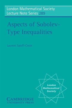 Aspects of Sobolev-Type Inequalities - Saloff-Coste, Laurent