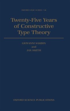 Twenty-Five Years of Constructive Type Theory - Sambin, Giovanni; Smith, Jan M