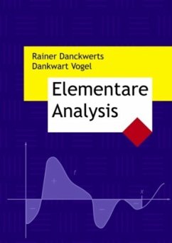 Elementare Analysis - Danckwerts, Rainer;Vogel, Dankwart