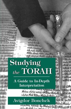 Studying the Torah - Bonchek, Avigdor