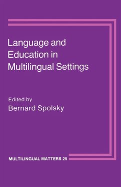 Language and Education in Multilingual Settings