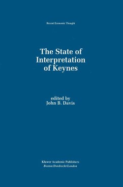 The State of Interpretation of Keynes - Davis, John B. (Hrsg.)